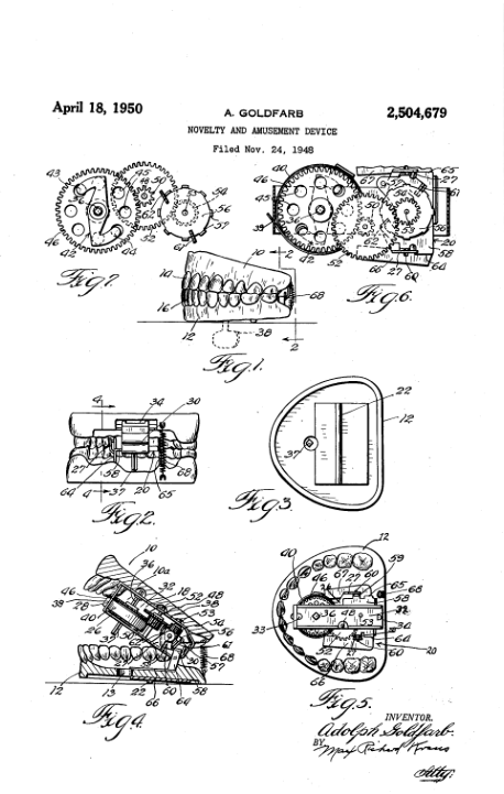 chatter teeth patent