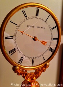 robert houdin mystery clock face